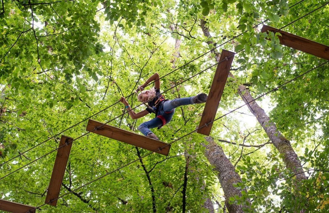 Accrobranche parcours nature