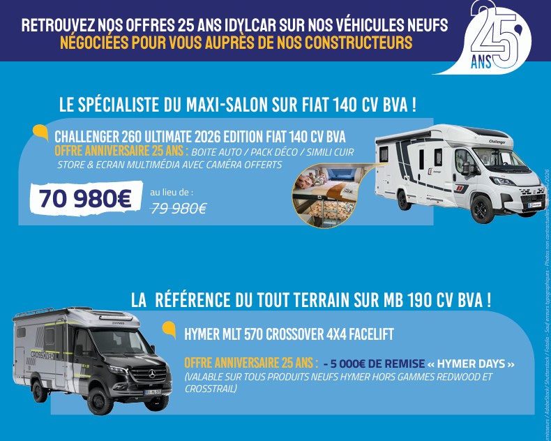 OFFRES CAMPING CAR