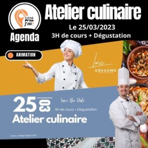ANIMATION ATELIER CULINAIRE