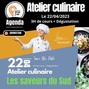 ANIMATION ATELIER CULINAIRE