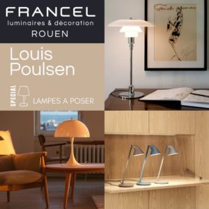 Francel luminaires Rouen special lampes a poser Louis Poulsen
