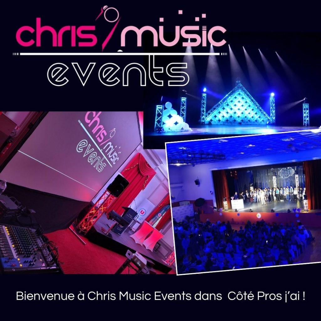 CHRIS MUSIC EVENTS événement location agencement technique plateau