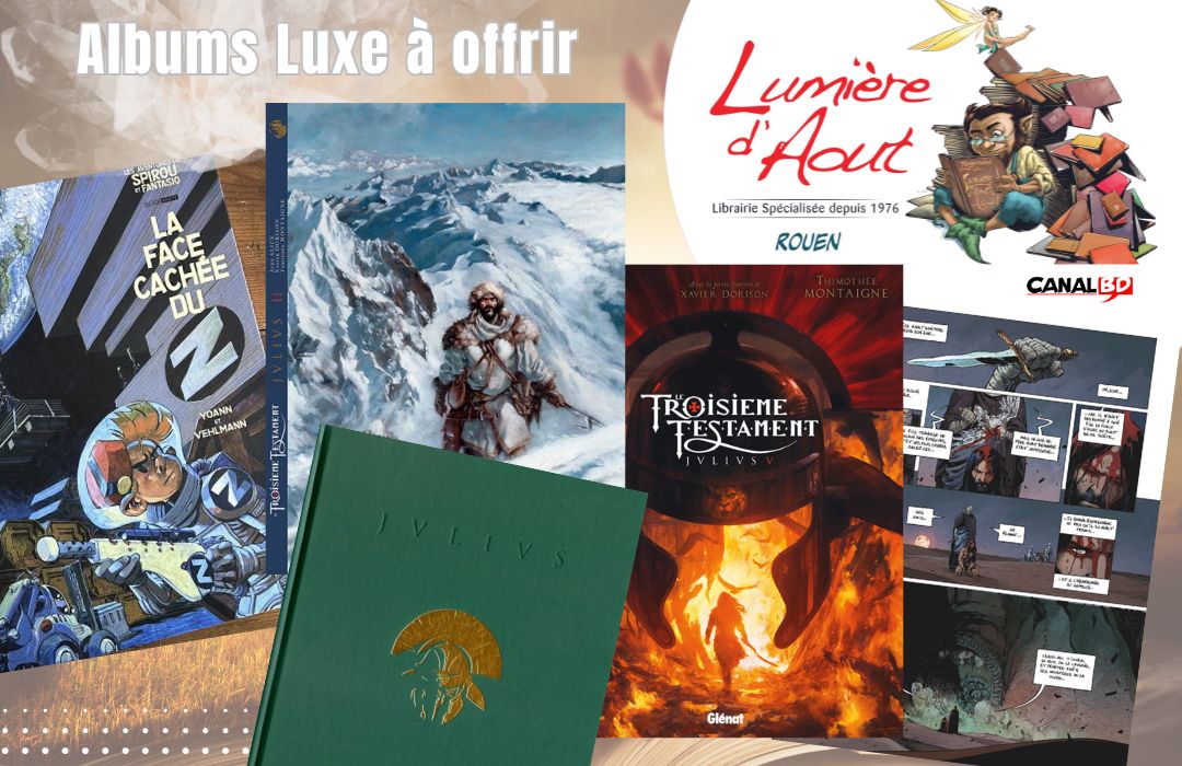 Collection luxe librairie Lumière d'Aout