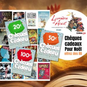 lumiere aout pour noel offrez des chèques cadeaux BD ()
