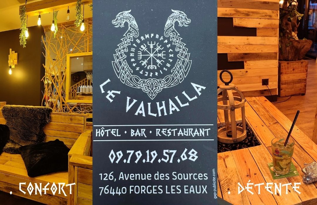 le Valhalla hotel bar restaurant a Forges les eaux 76440