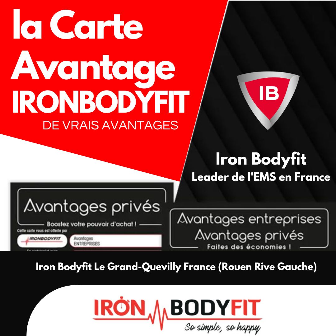 Iron Bodyfit grand quevilly LA CARTE AVANTAGE