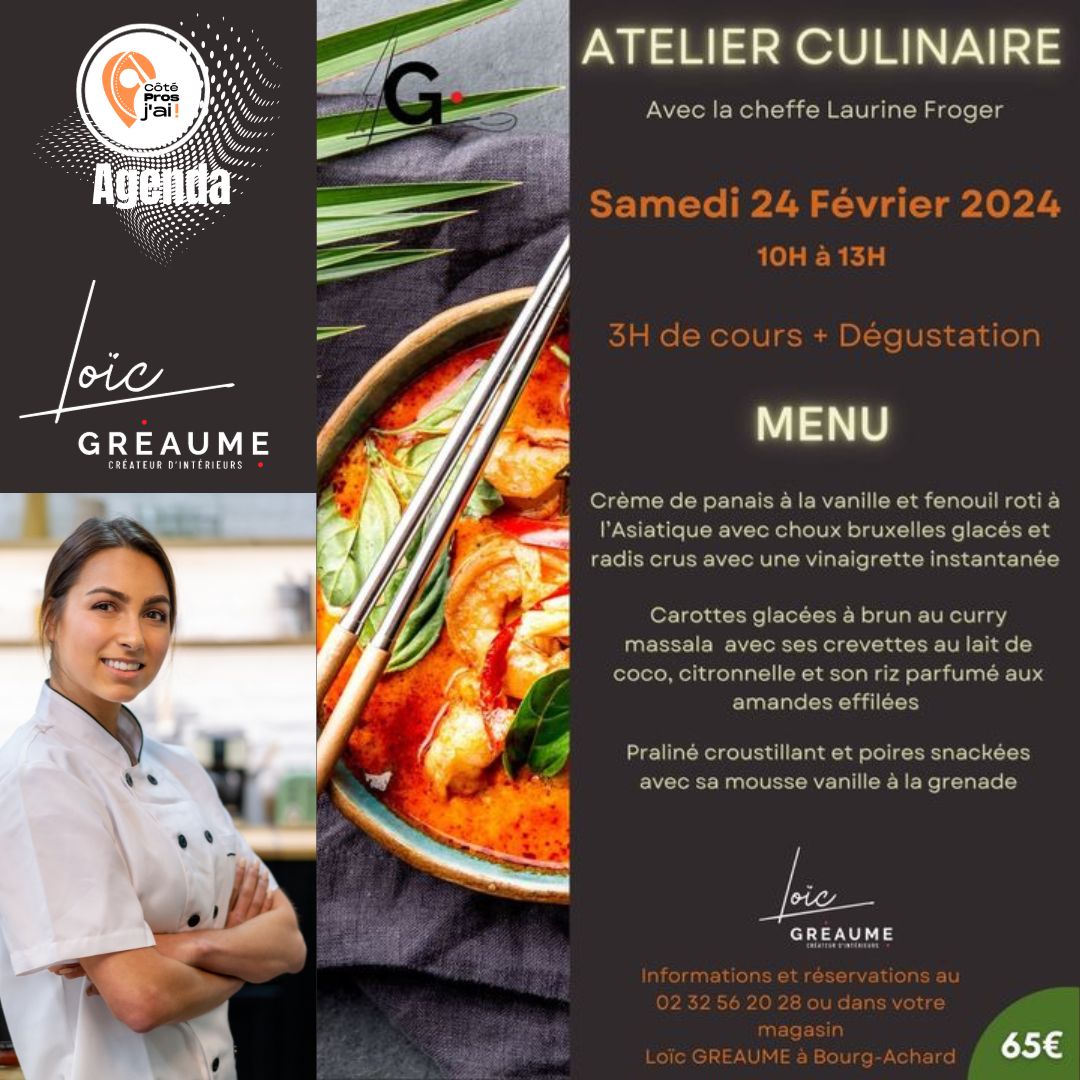 ATELIER CUISINE FEVRIER