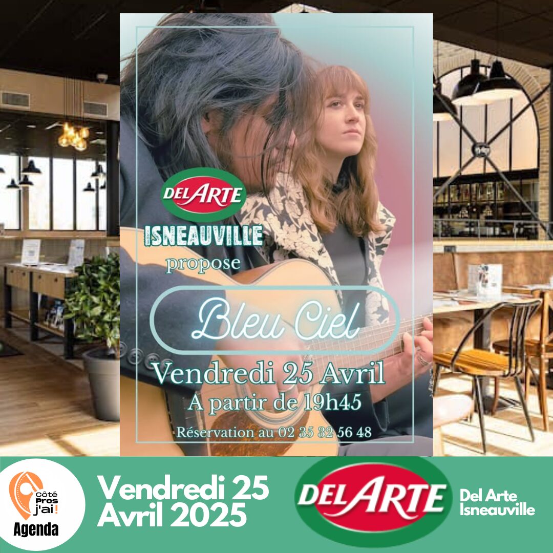 avril Diner concert chez Del Arte Isneauville