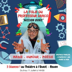 Séances ! Mardi , Mercredi et Jeudi Février au Théâtre à l’Ouest – Rouen ( x px)