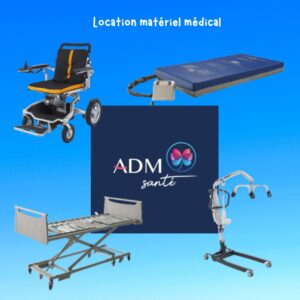 ADM SANTE, Location matériel médical ()
