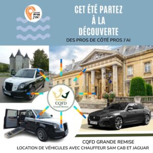 CHAQUE JOUR UN PRO CQFD GRANDE REMISE VEHICULE AVEC CHAUFFEUR