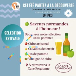 CHAQUE JOUR UN PRO, la CAVE FORGIONNE