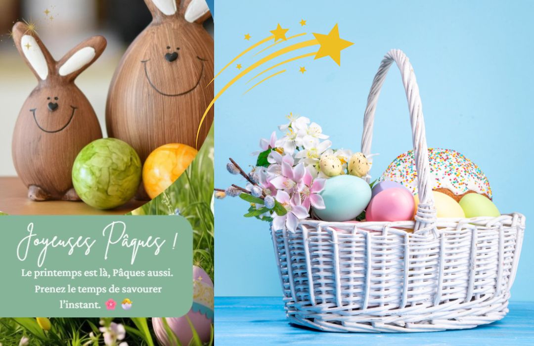 Le printemps est là, Pâques aussi.